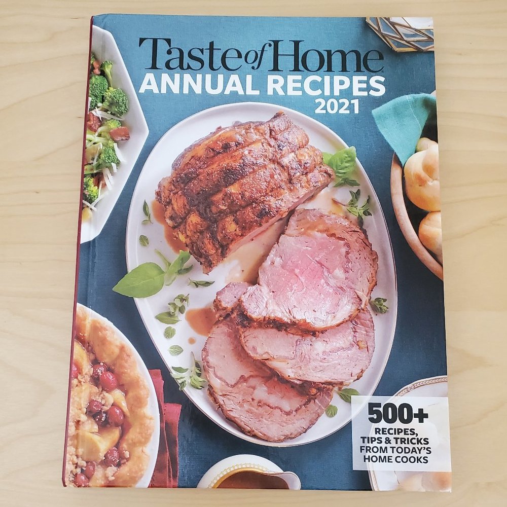 Taste Of Home Annual Recipes 2021 Cook Book Food Recipes Cookbook